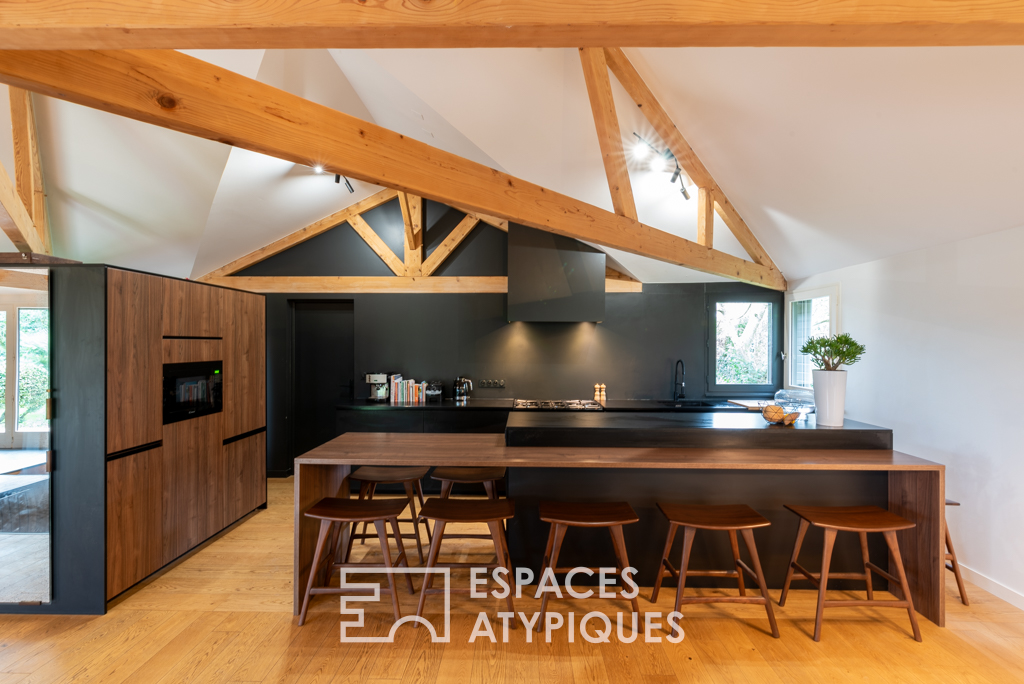 Single-storey architect-designed house 10 minutes north of Rennes
