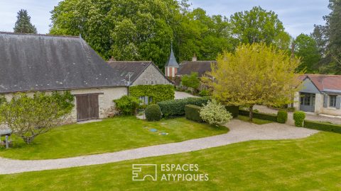 Demeure de charme dans son parc boisé