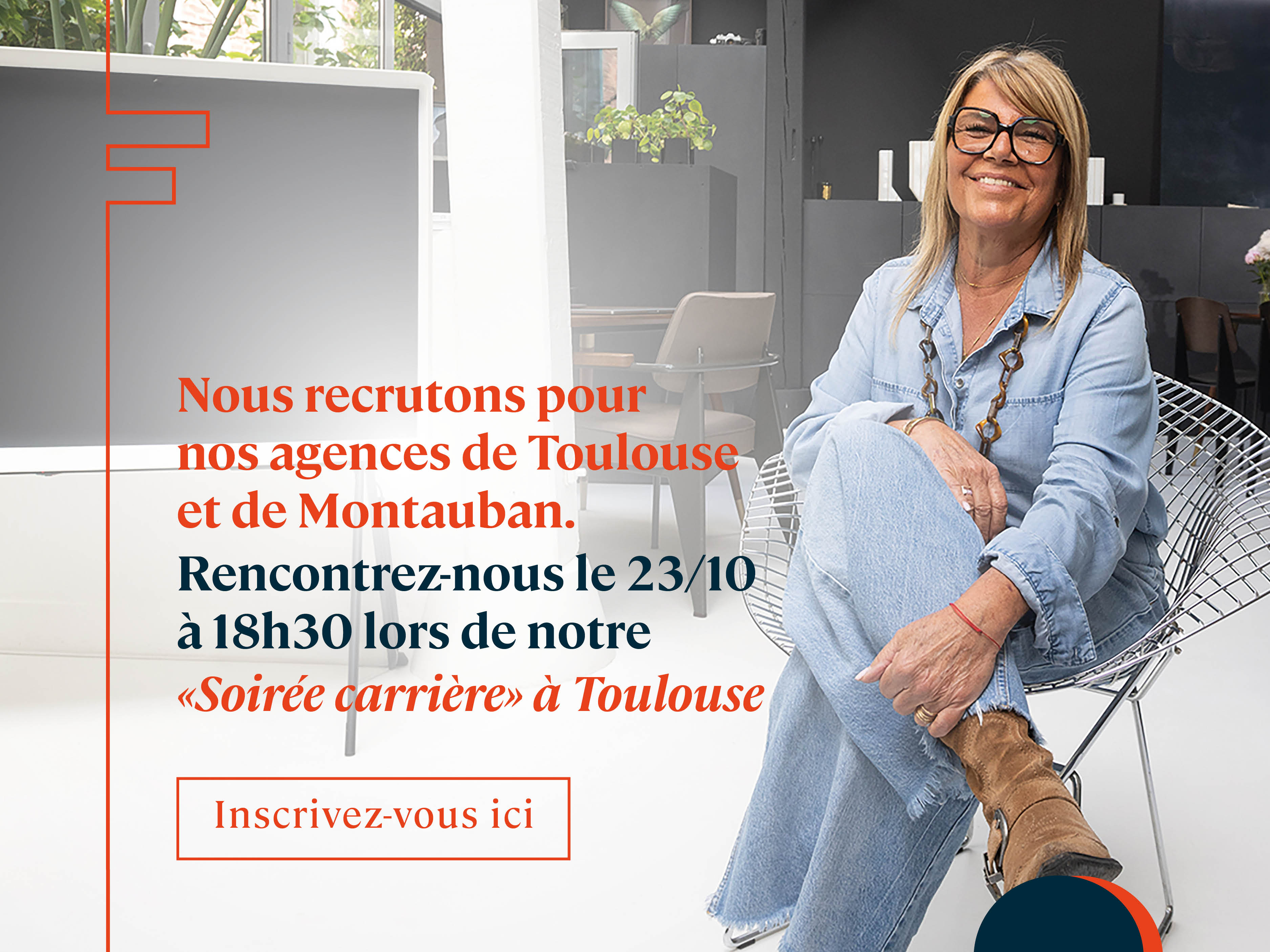 Participez à notre “Soirée Carrière” à Toulouse !