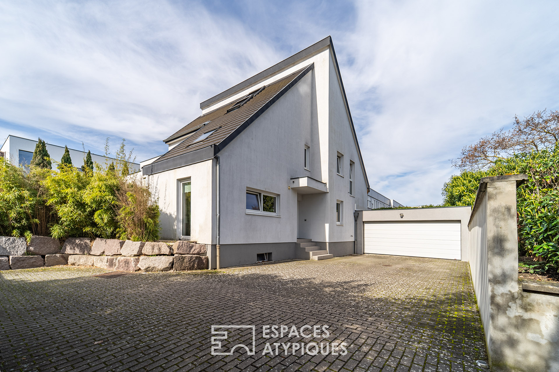 Maison d’architecte avec piscine
