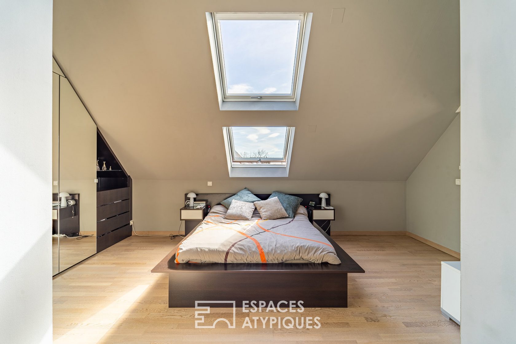 Maison d’architecte avec piscine