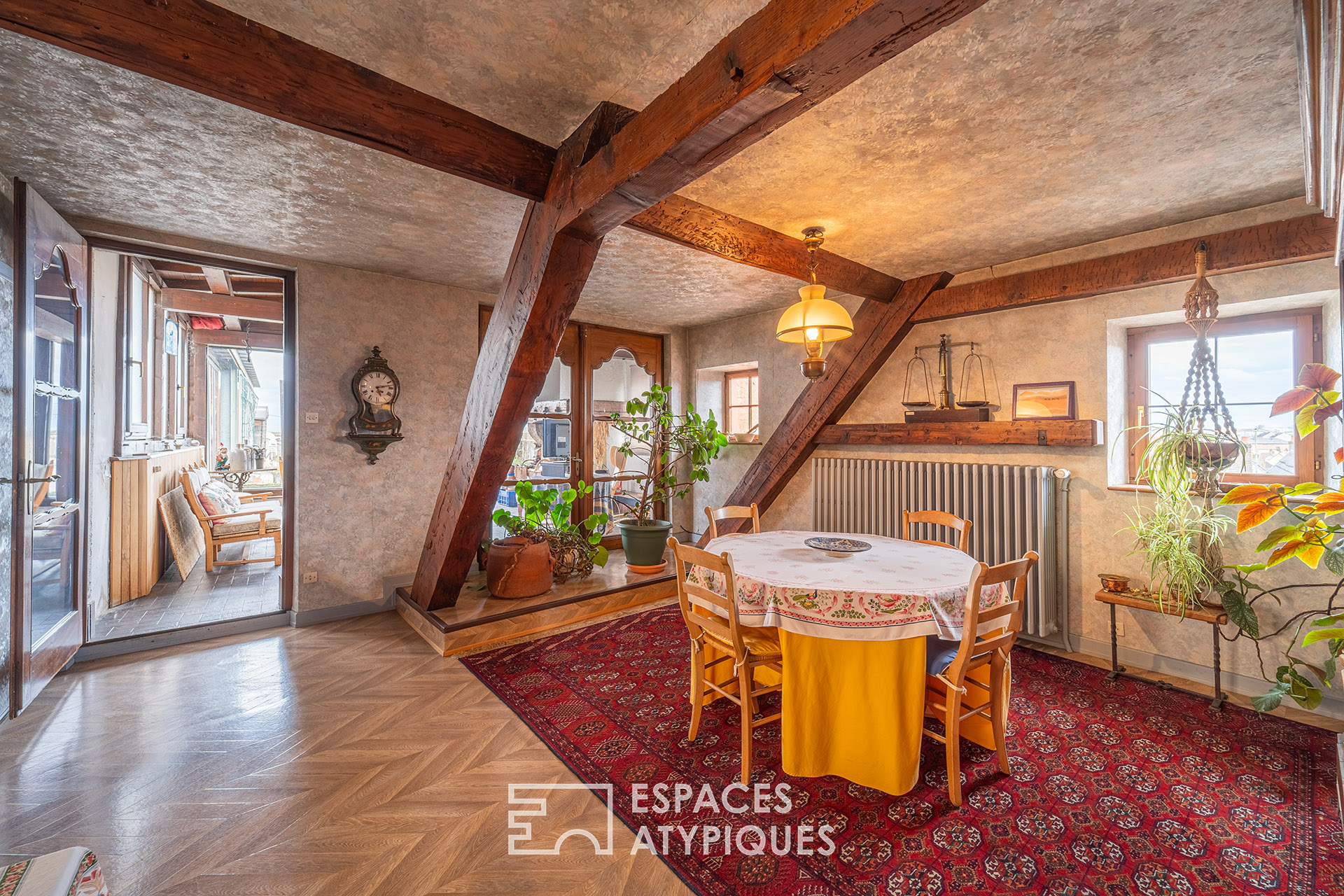 Duplex en coeur de ville et sa terrasse d’exception