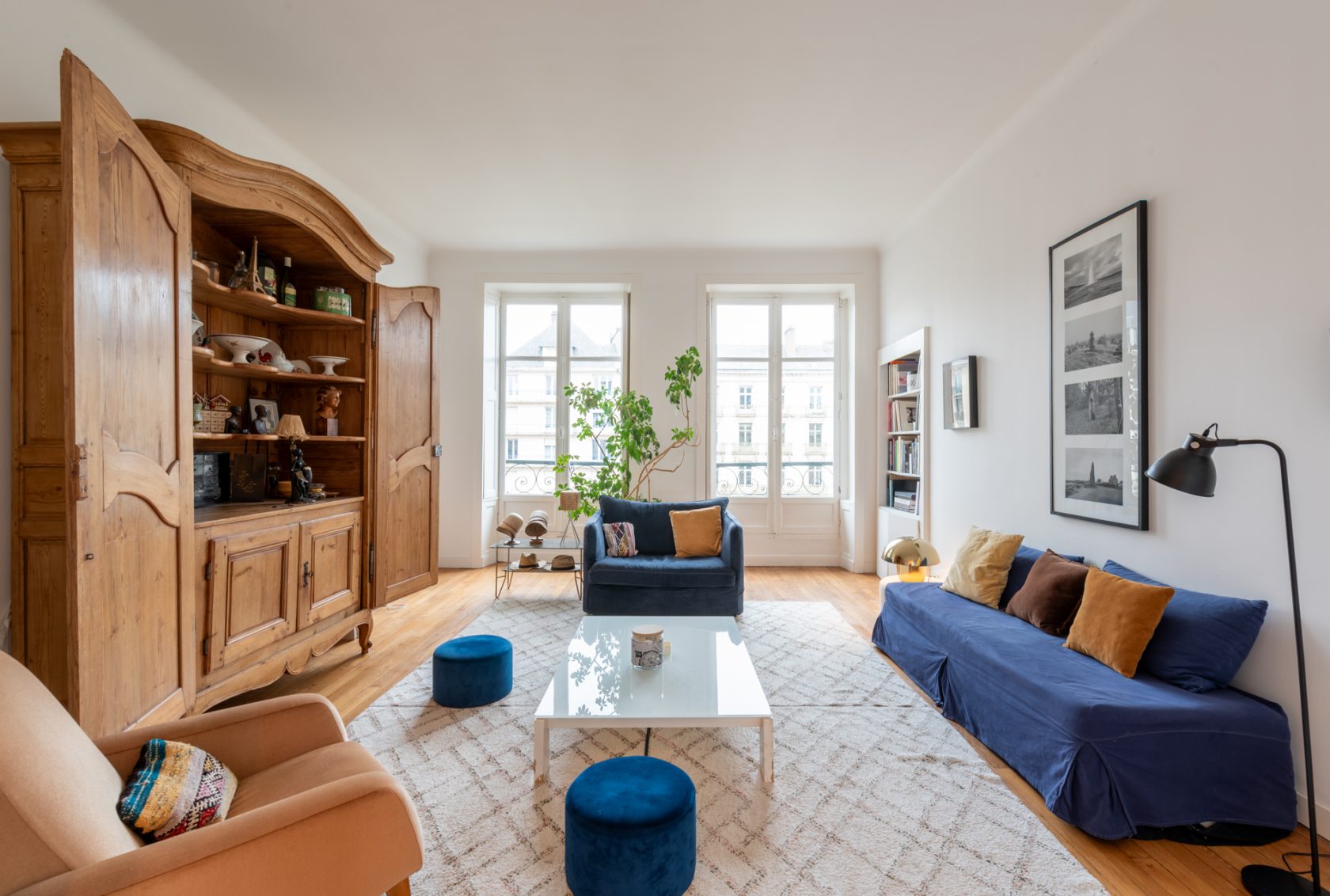 Charming apartment on the Vilaine – République district – Rennes