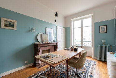 Charming apartment on the Vilaine – République district – Rennes