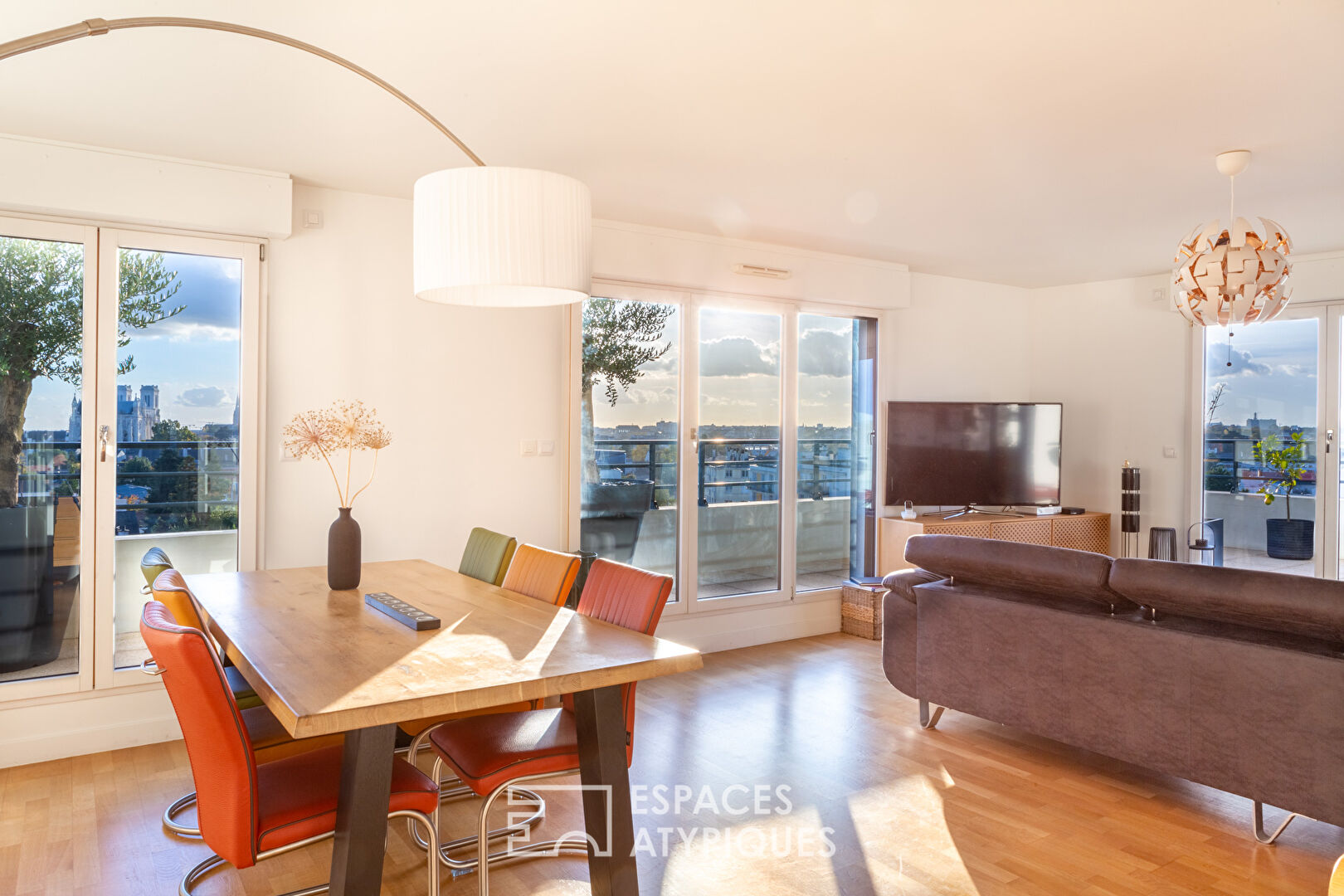 Appartement d’exception au dernier étage avec vue panoramique
