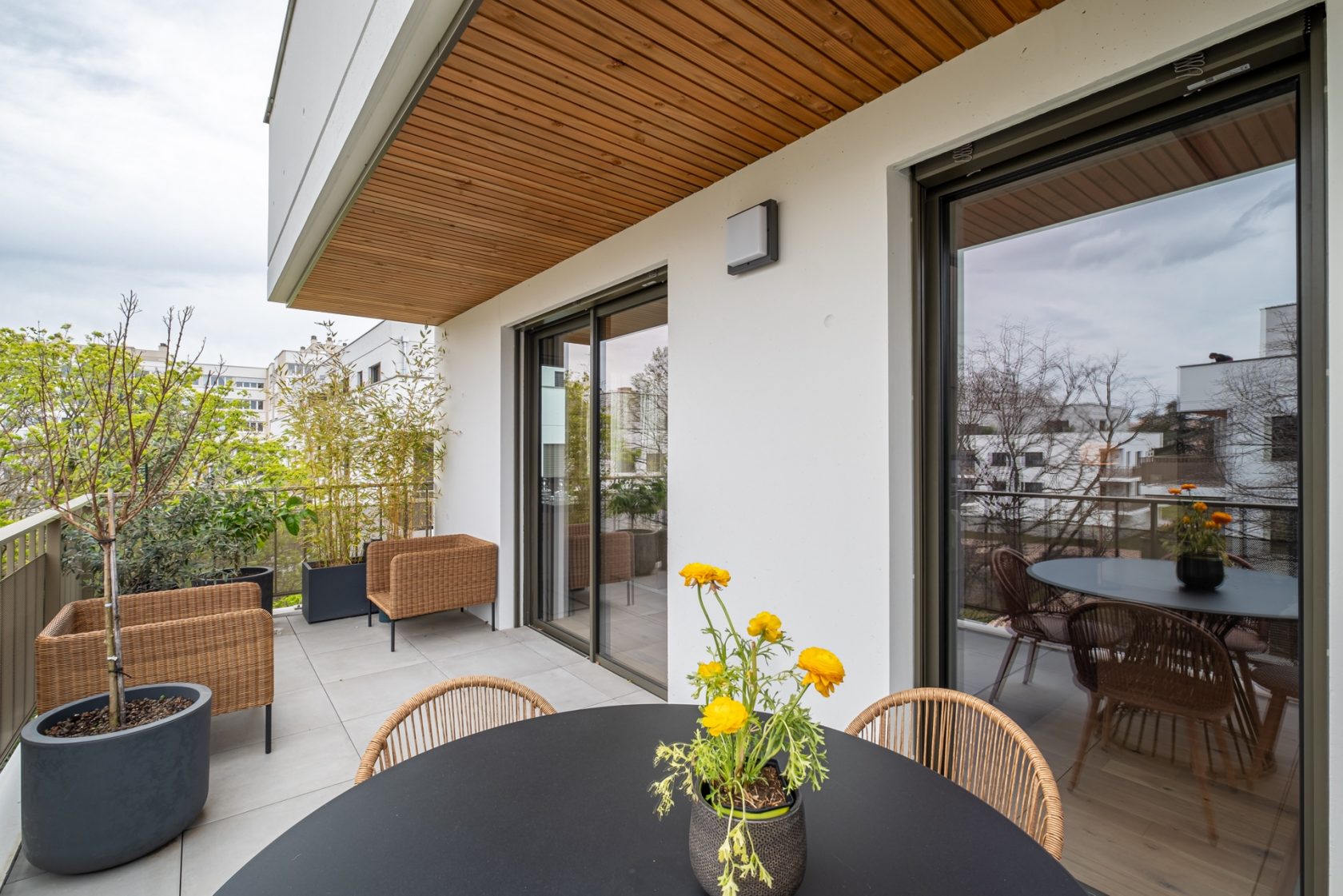 Appartement contemporain avec terrasse