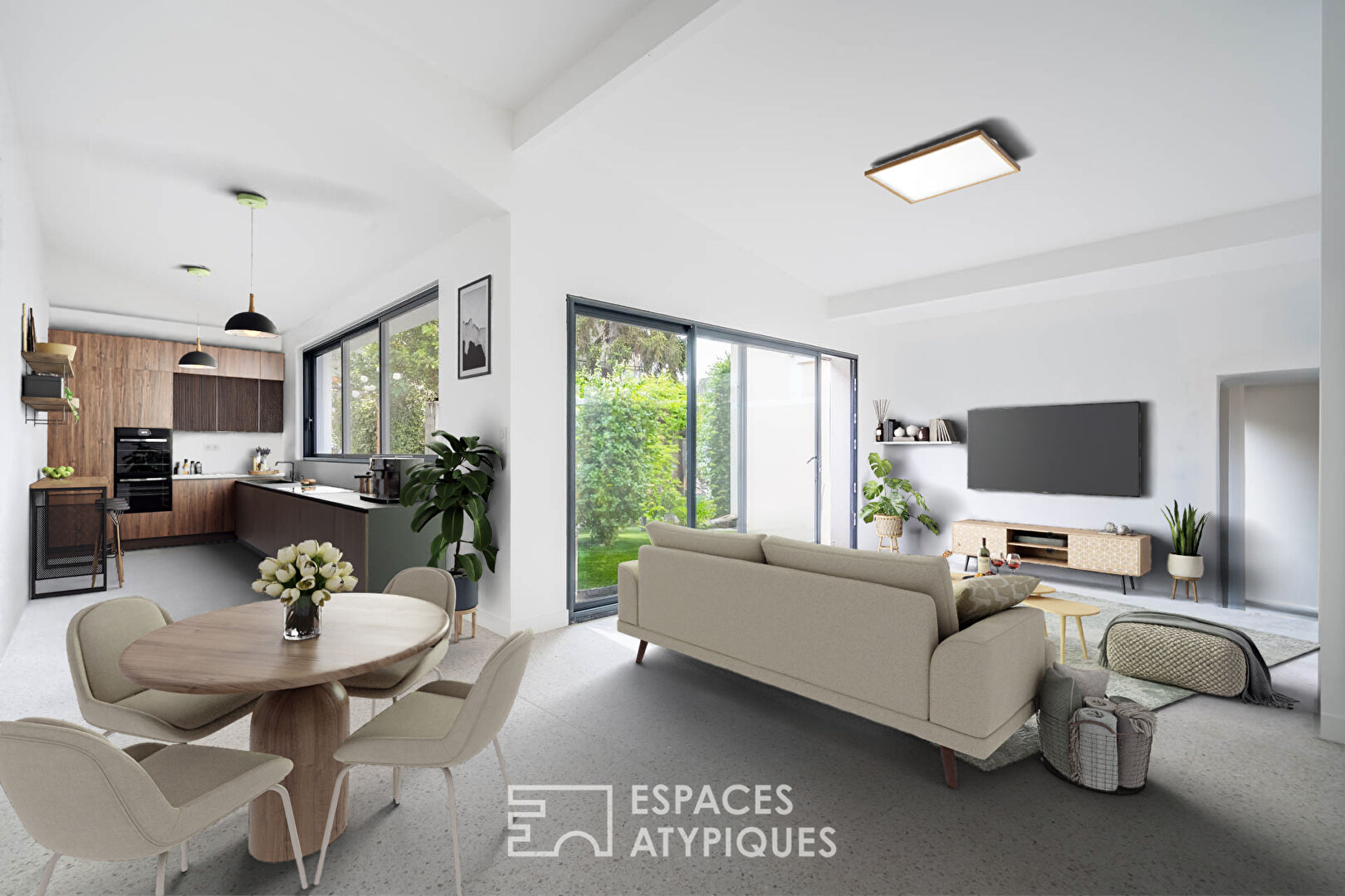 Loft Calme et Lumineux avec Jardin à Maisons-Alfort