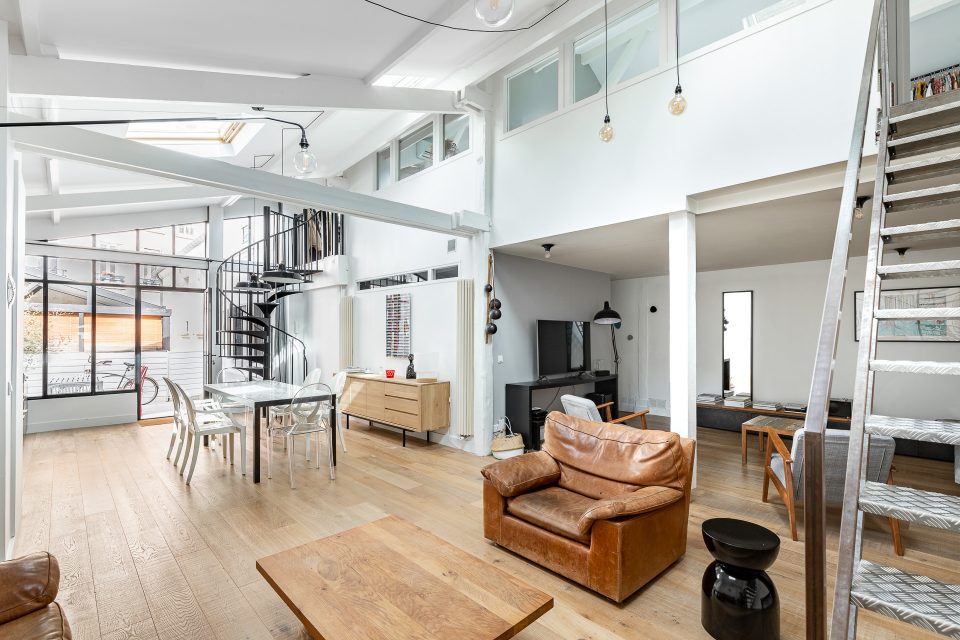 Ancien atelier d’ébéniste transformé en Loft familial - Espaces Atypiques Paris - Rive Gauche