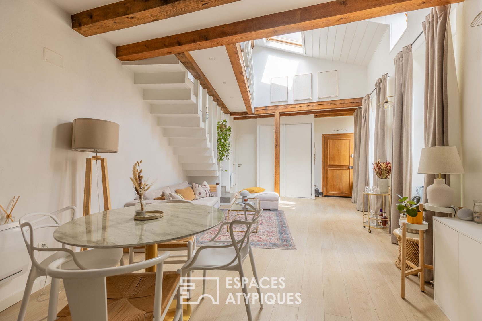 Charming duplex under the roofs