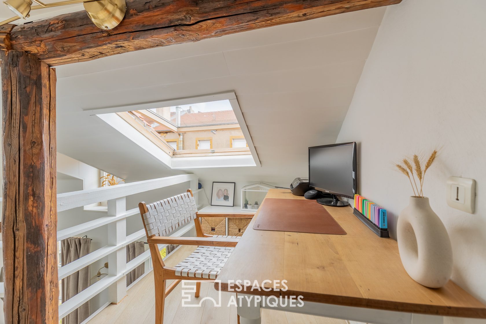 Duplex de charme sous les toits