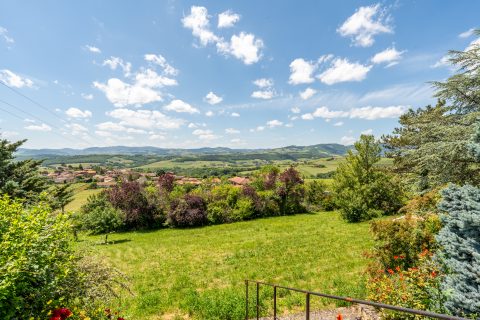 Villa avec gite à la vue exceptionnelle sur les Monts du Beaujolais