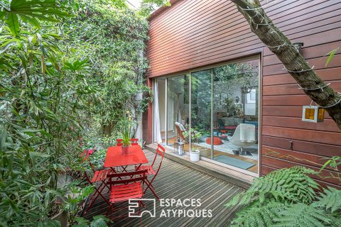 Maison à l’esprit loft avec terrasse