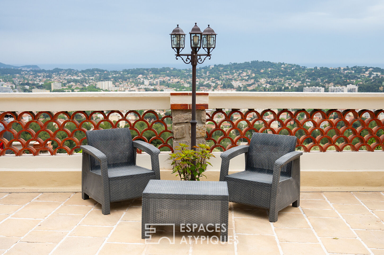 Appartement avec terrasse et sa vue spectaculaire