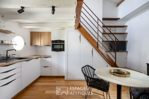 Dernier étage traversant avec mezzanine, proche du jardin du Luxembourg