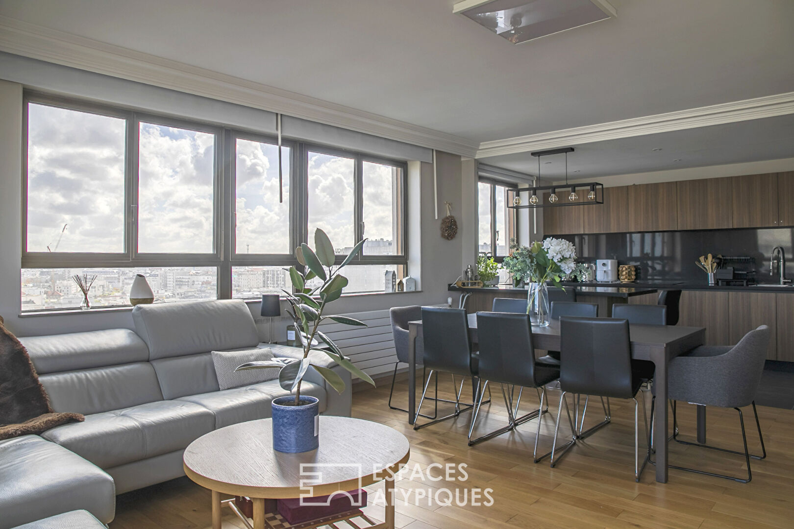 Renovated apartment with open view
