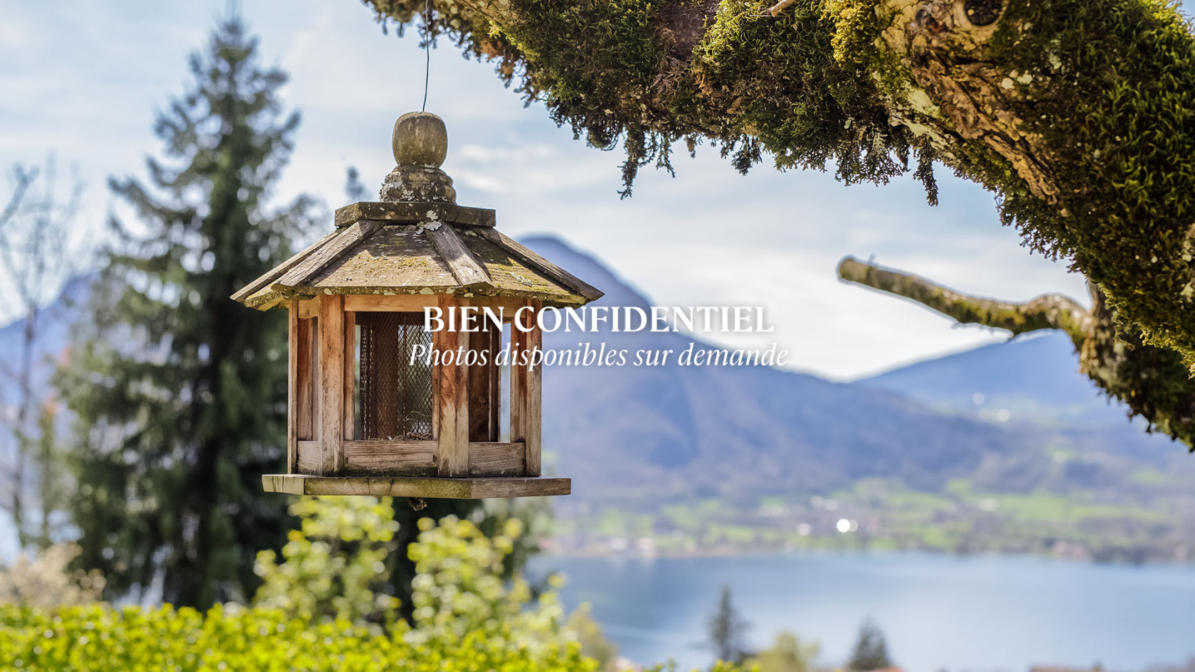 Maison de caractère avec vue exceptionnelle sur le lac