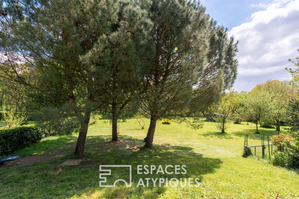 Maison et son petit parc au coeur de Vignoc