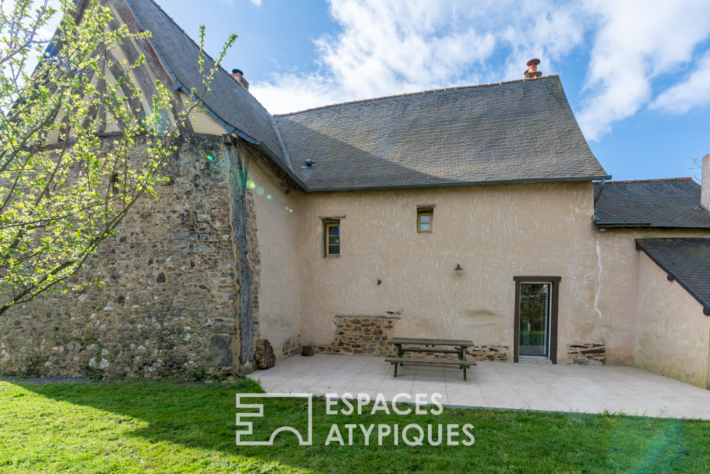 Charming medieval style timber-framed residence