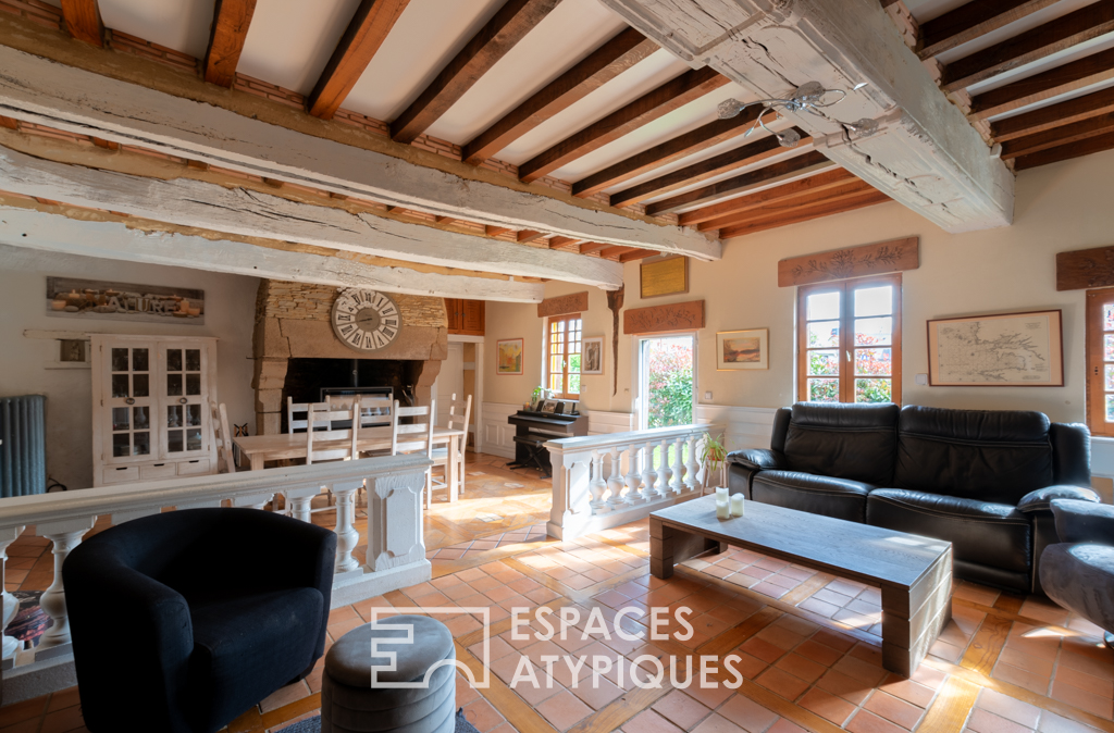 Charming medieval style timber-framed residence