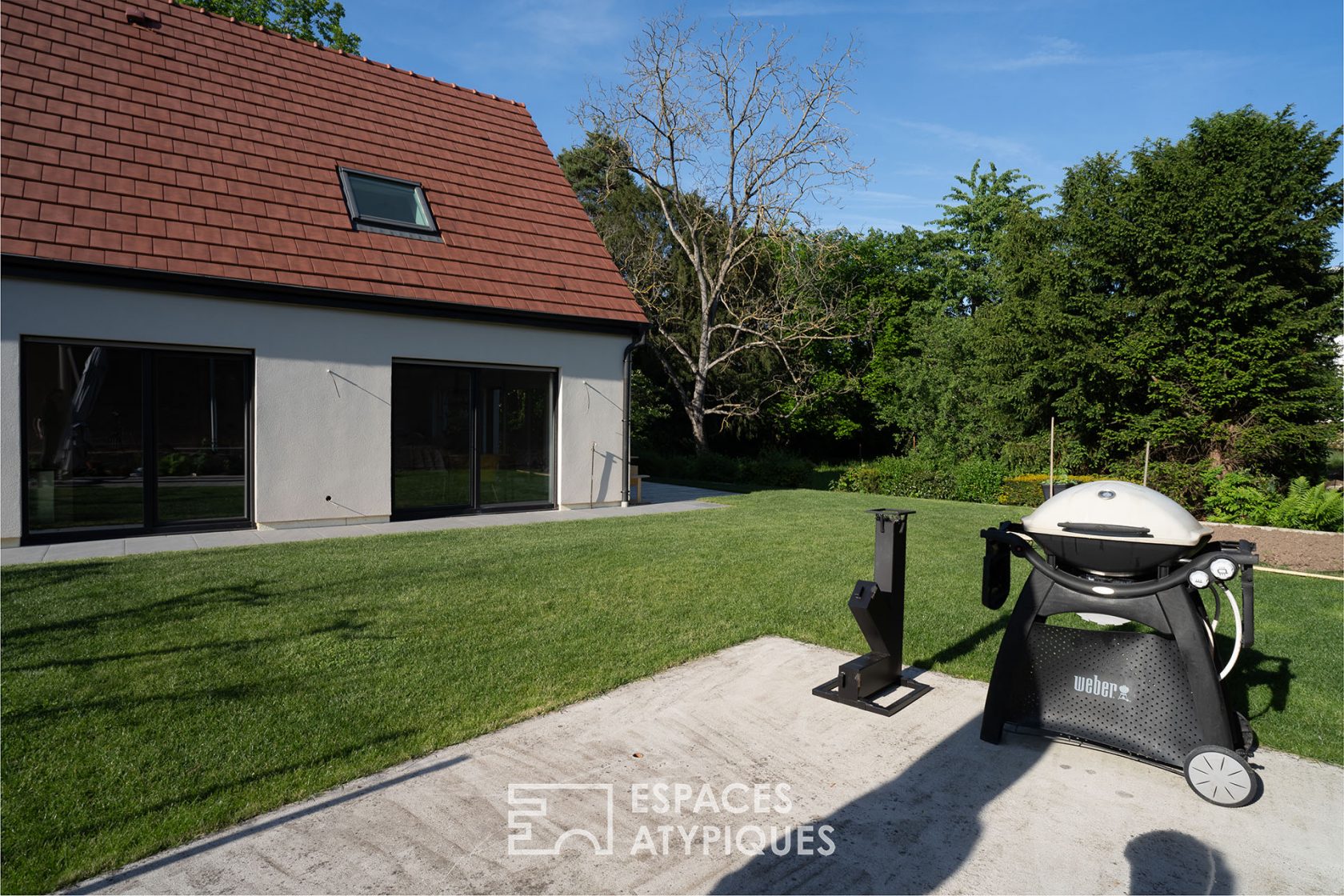 For sale Contemporary wood clad house nestling in greenery at MOLSHEIM