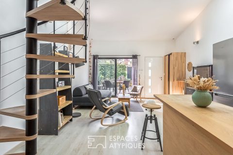 Duplex contemporain avec terrasse
