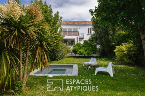 Maison familiale aux volumes singuliers