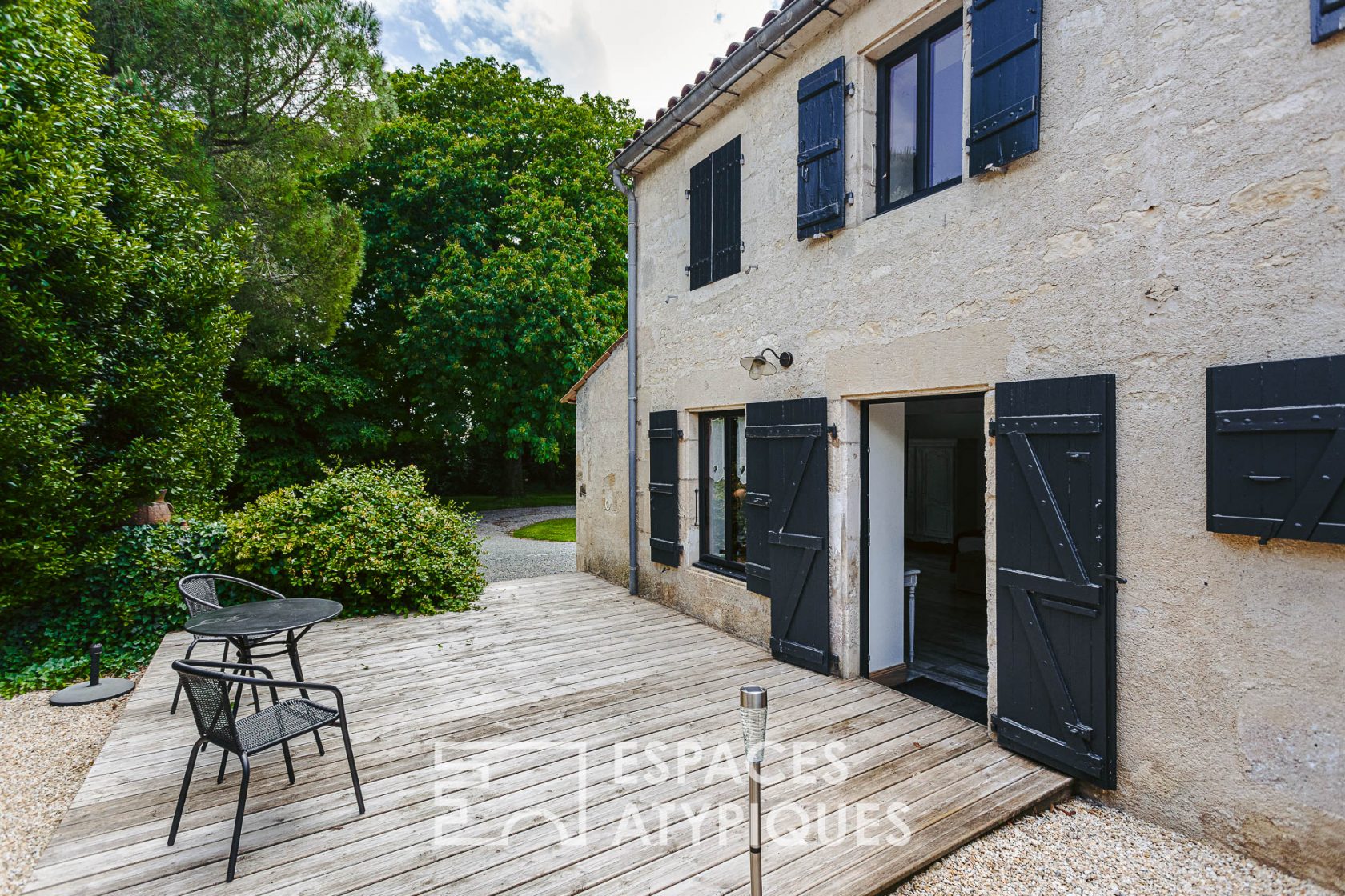 Renovated barn and its exceptional rooms