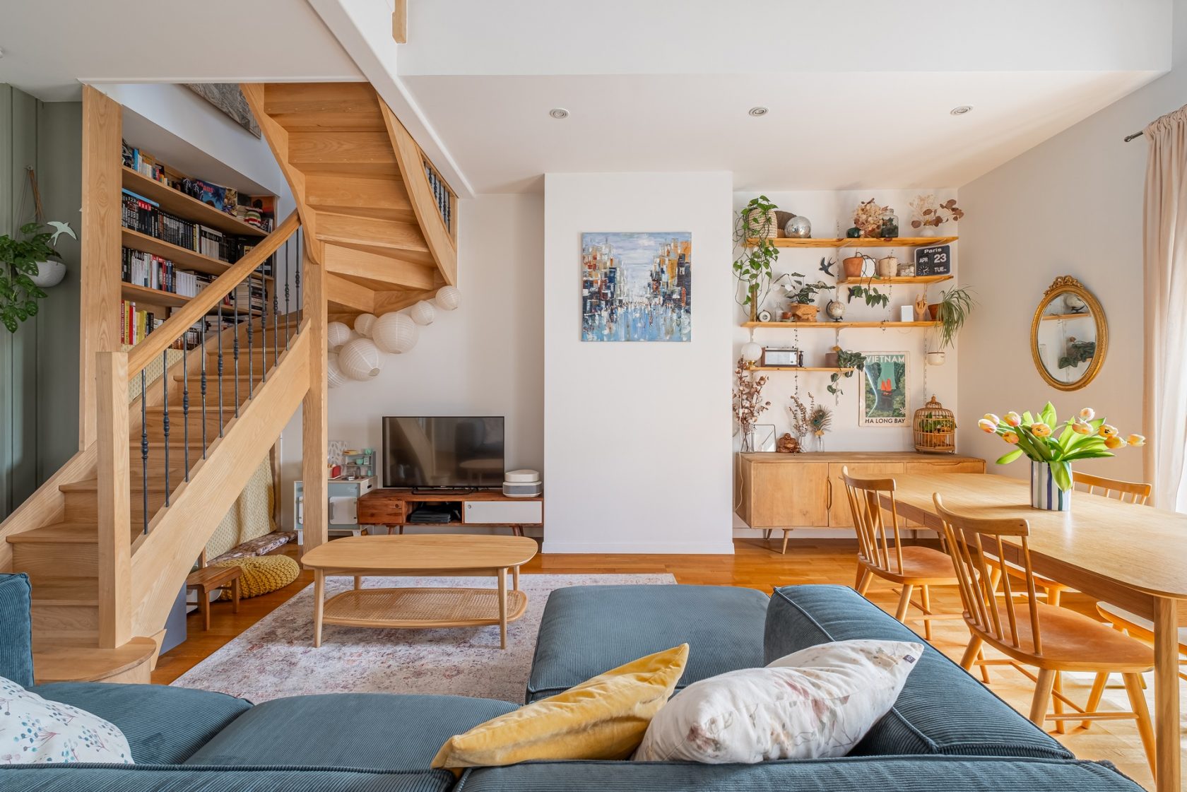 Duplex meublé et équipé au coeur de Lyon