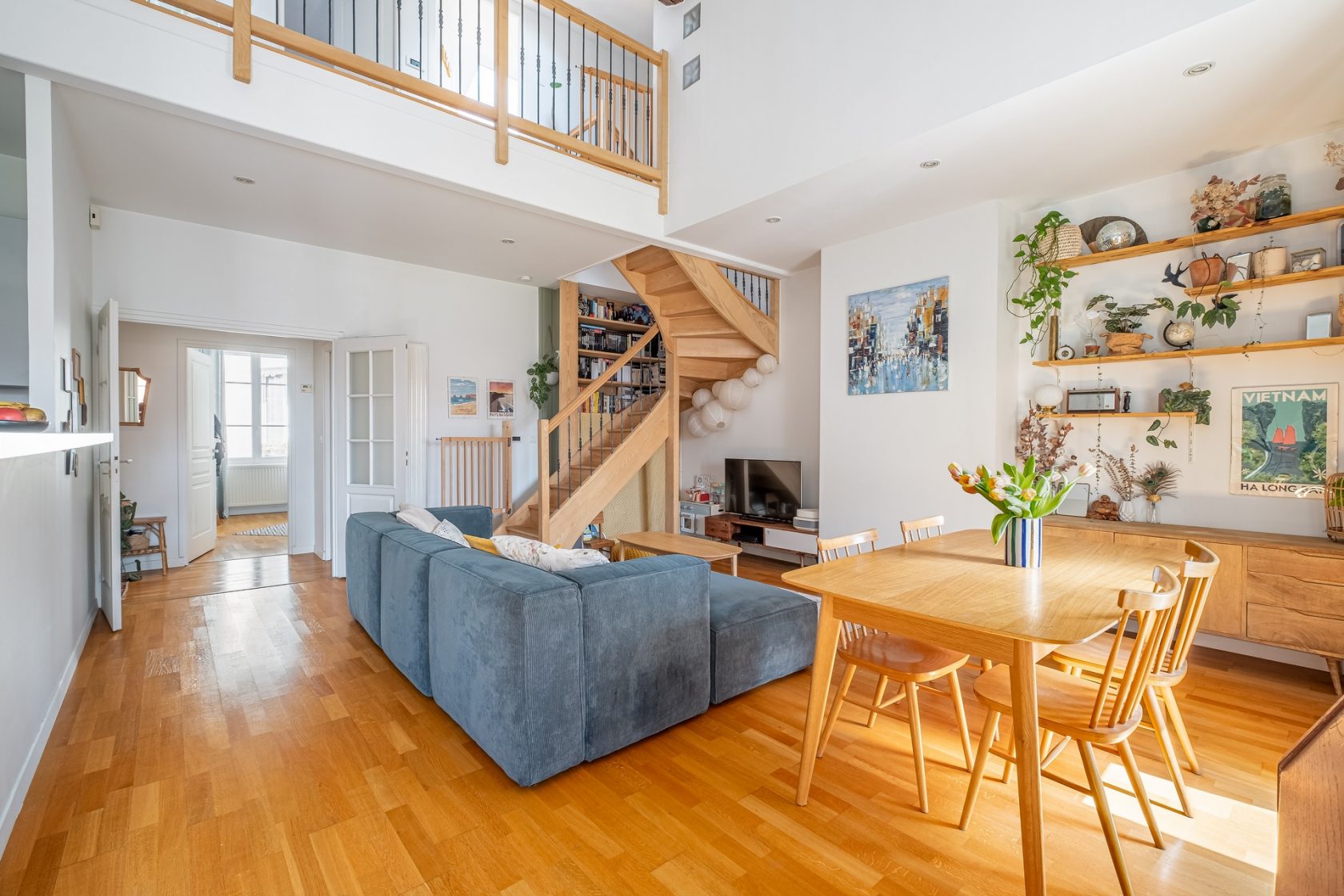 Duplex meublé et équipé au coeur de Lyon