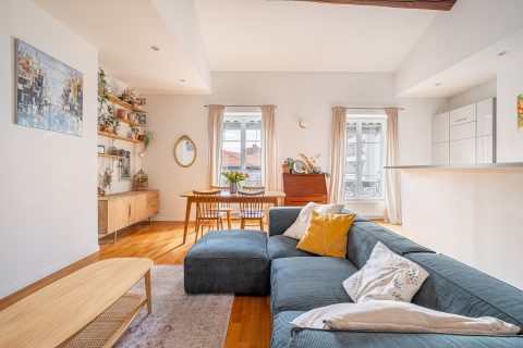 Duplex meublé et équipé au coeur de Lyon