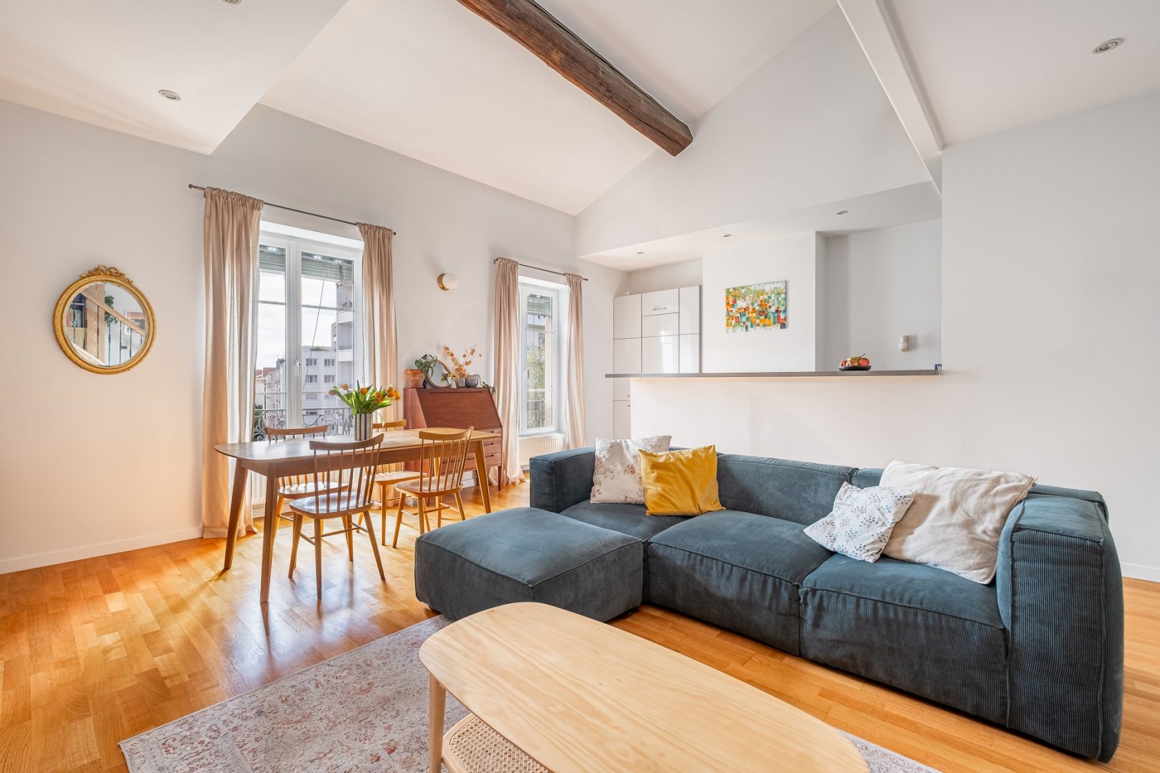 Duplex meublé et équipé au coeur de Lyon