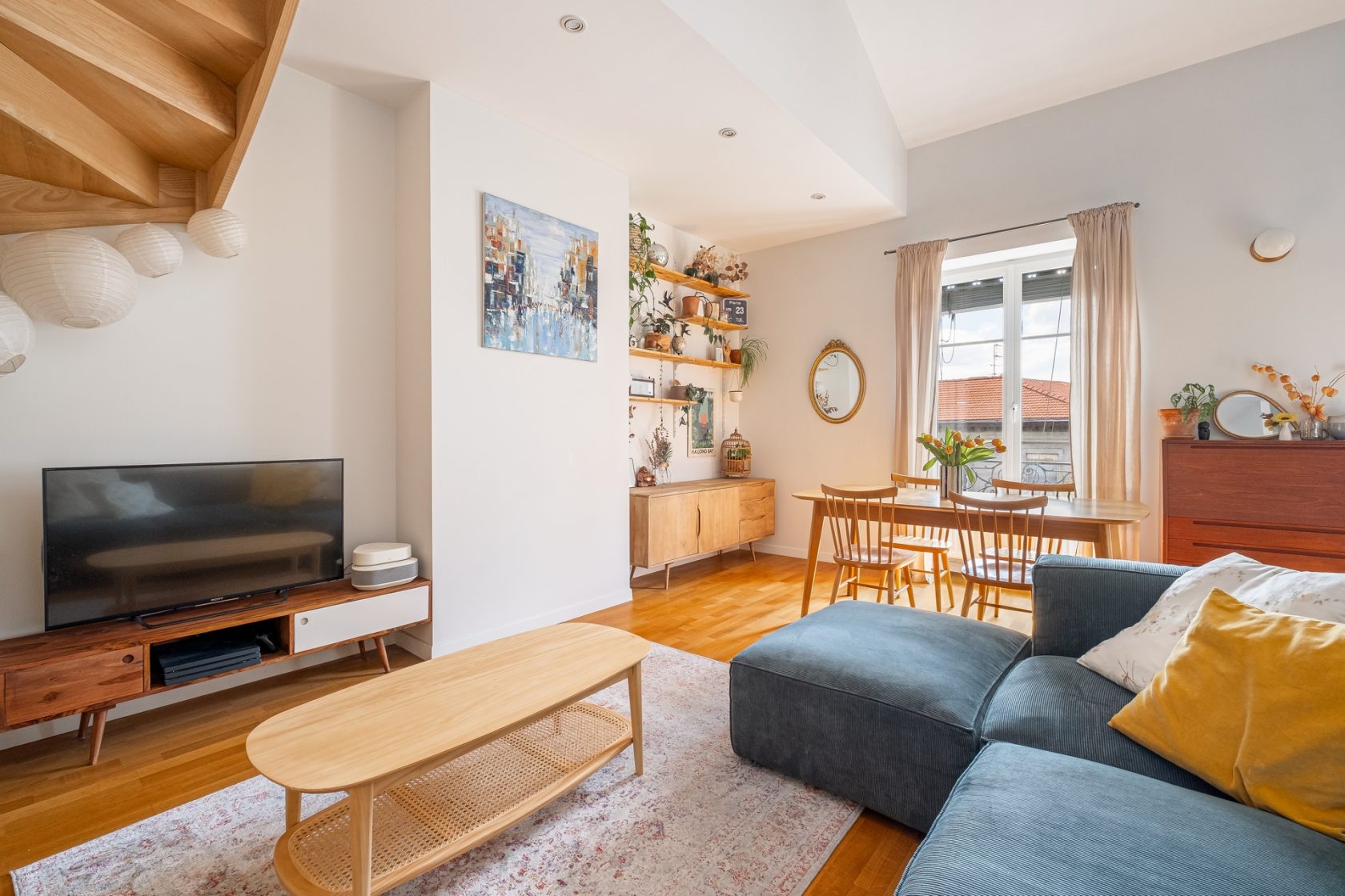 Duplex meublé et équipé au coeur de Lyon