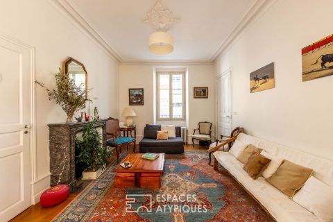 Mancelle with beautiful terrace with unobstructed view of the Sarthe