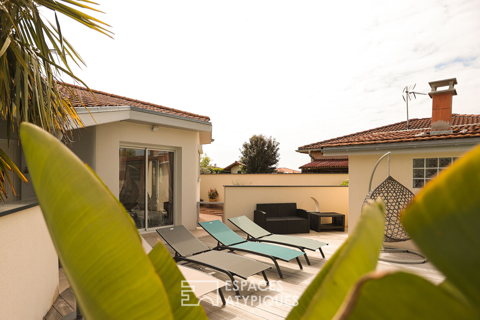 Charmante maison de plain pied avec piscine
