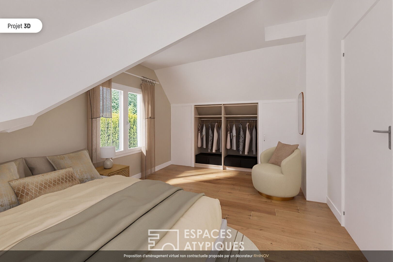 Maison familiale au bord de l’étang du domaine de la Marche