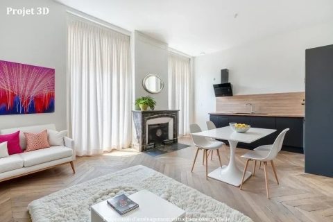 Appartement rénové en hypercentre