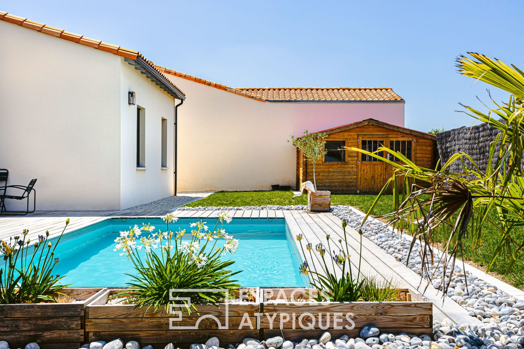 Maison d’architecte familiale au coeur du Marais Poitevin