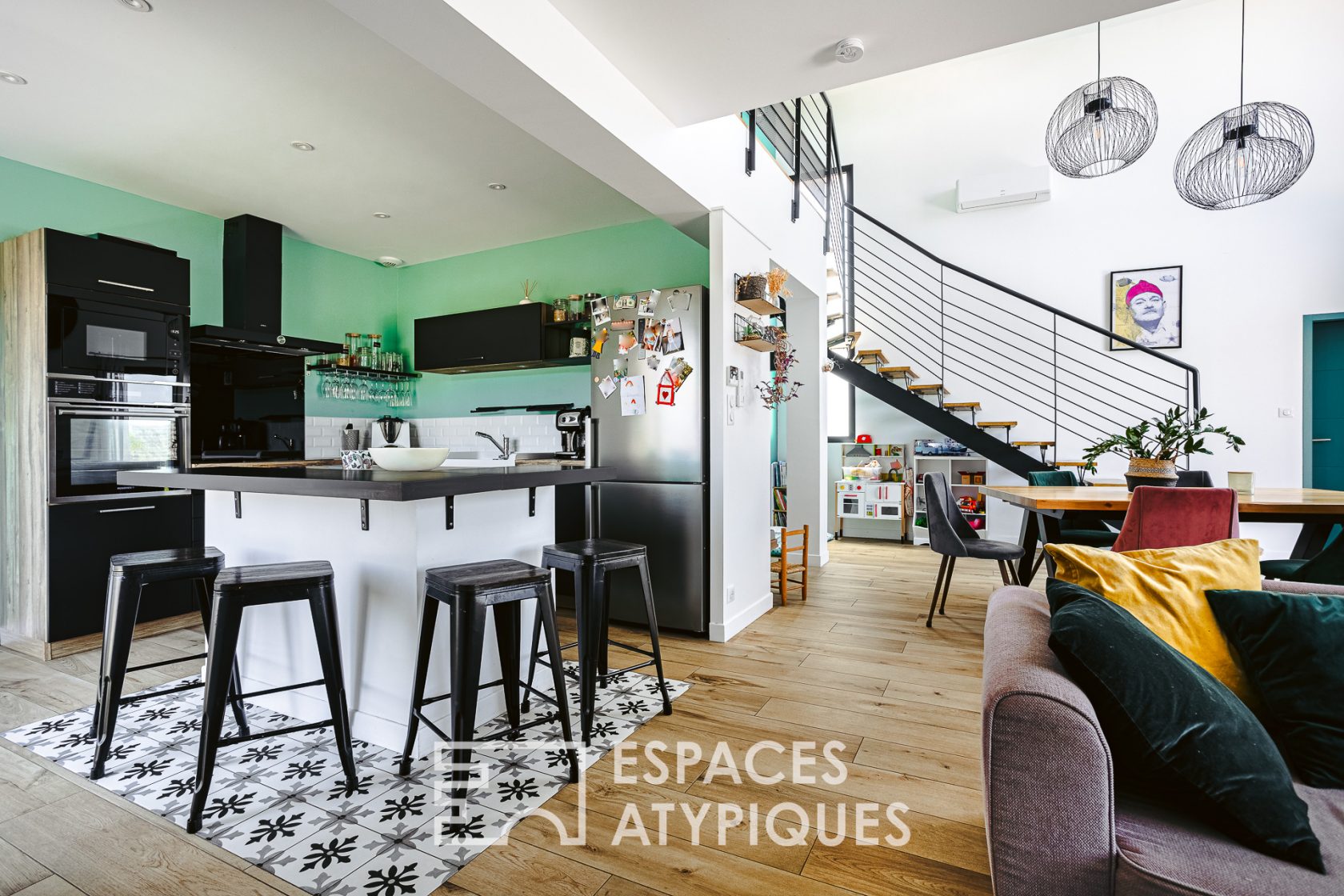 Maison d’architecte familiale au coeur du Marais Poitevin
