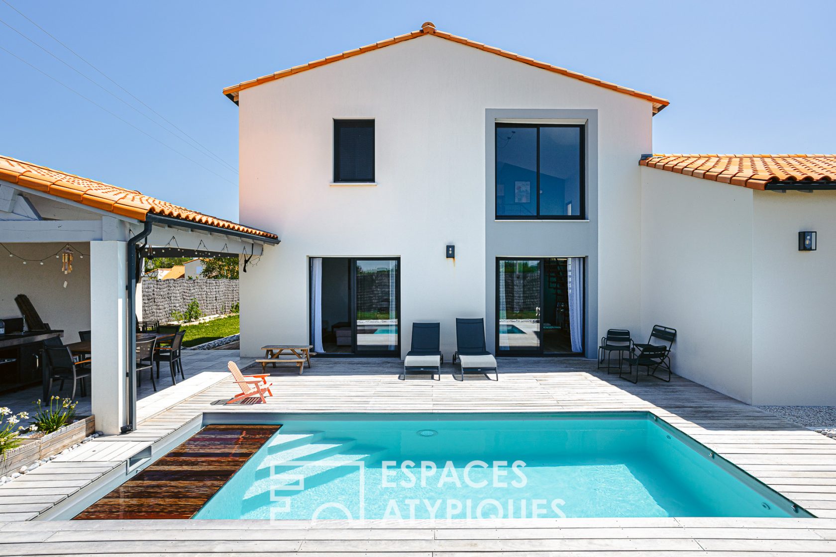 Maison d’architecte familiale au coeur du Marais Poitevin