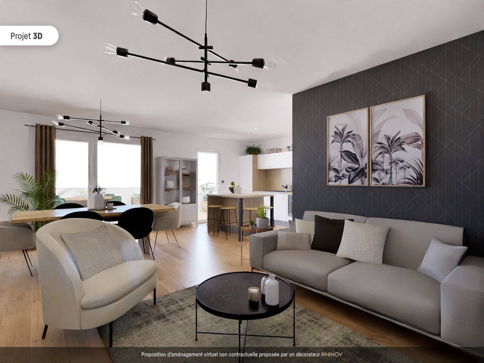 Full-sky roof terrace and 91sqm pergola