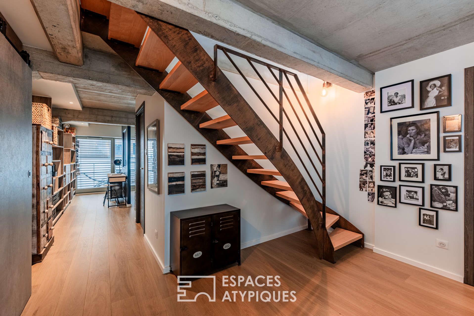 Top-floor loft with terrace in the Coop district