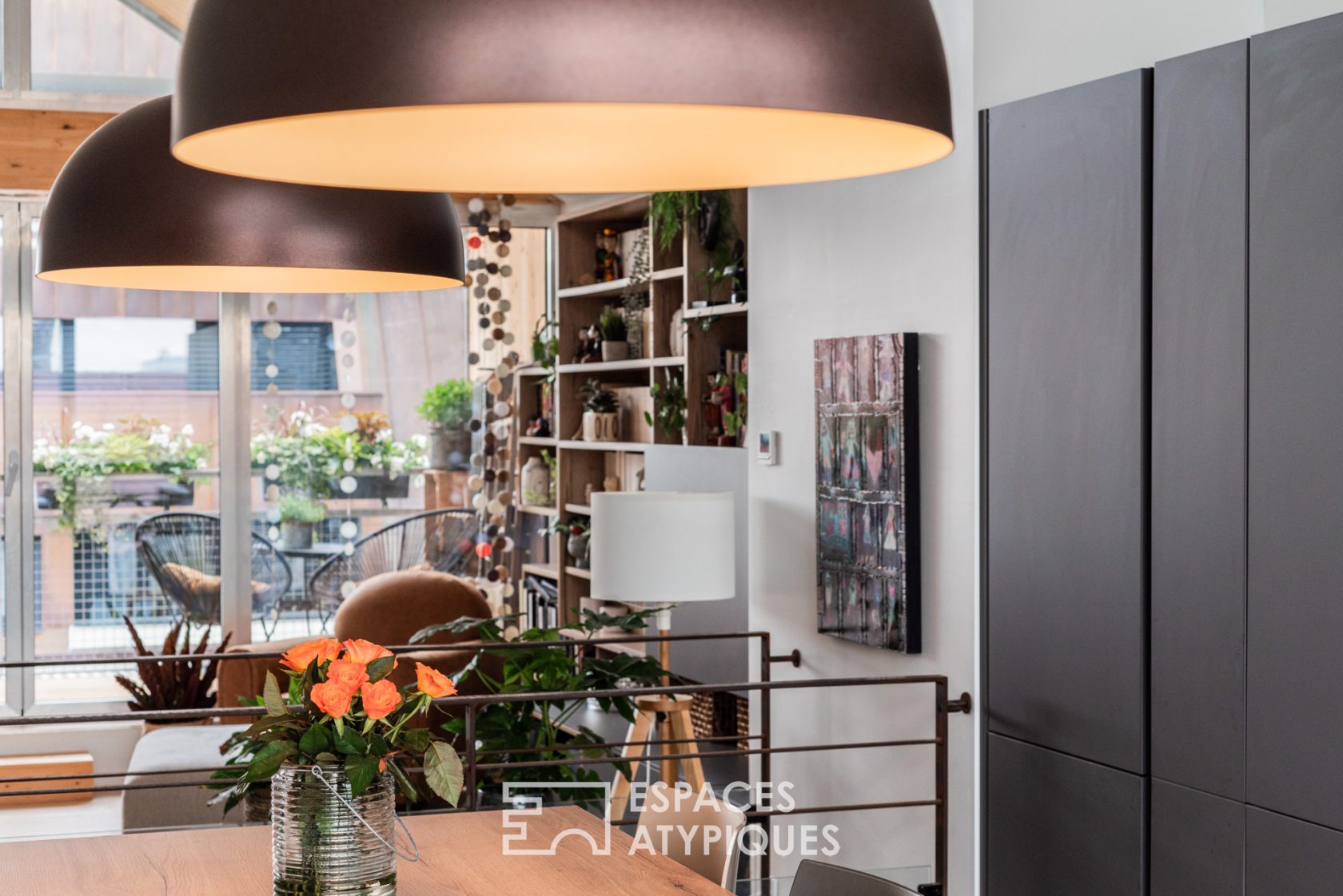 Top-floor loft with terrace in the Coop district