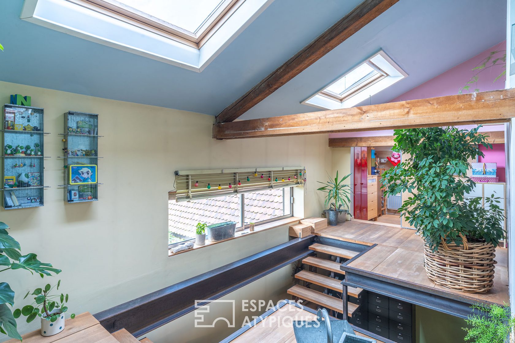 Loft dans un ancien cinéma