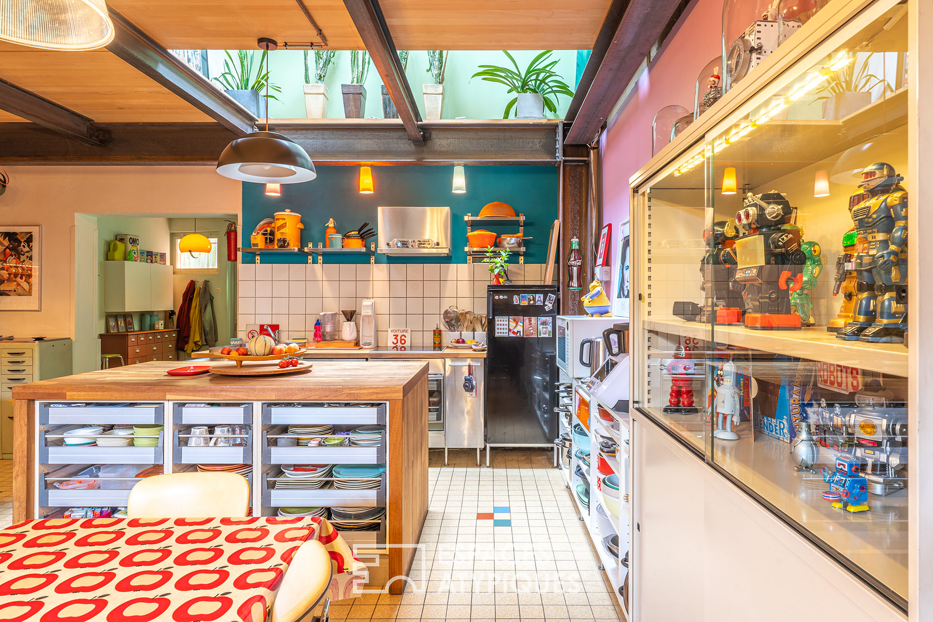 Loft dans un ancien cinéma