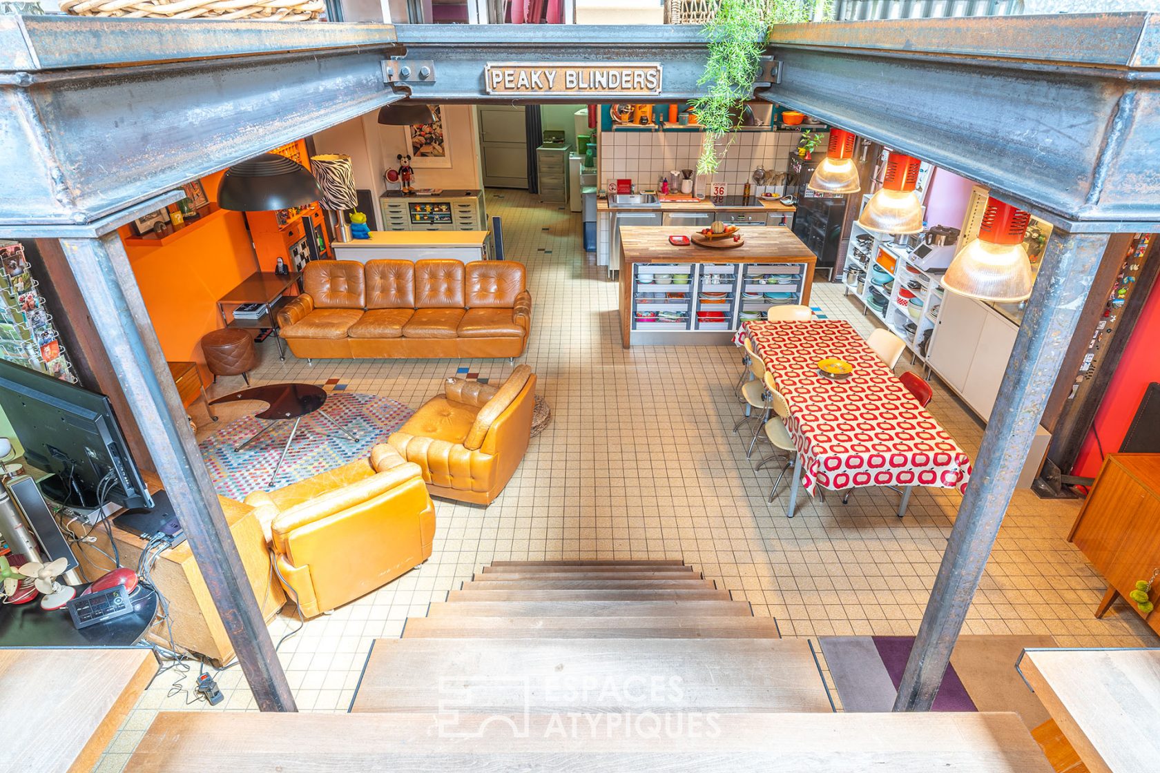 Loft dans un ancien cinéma
