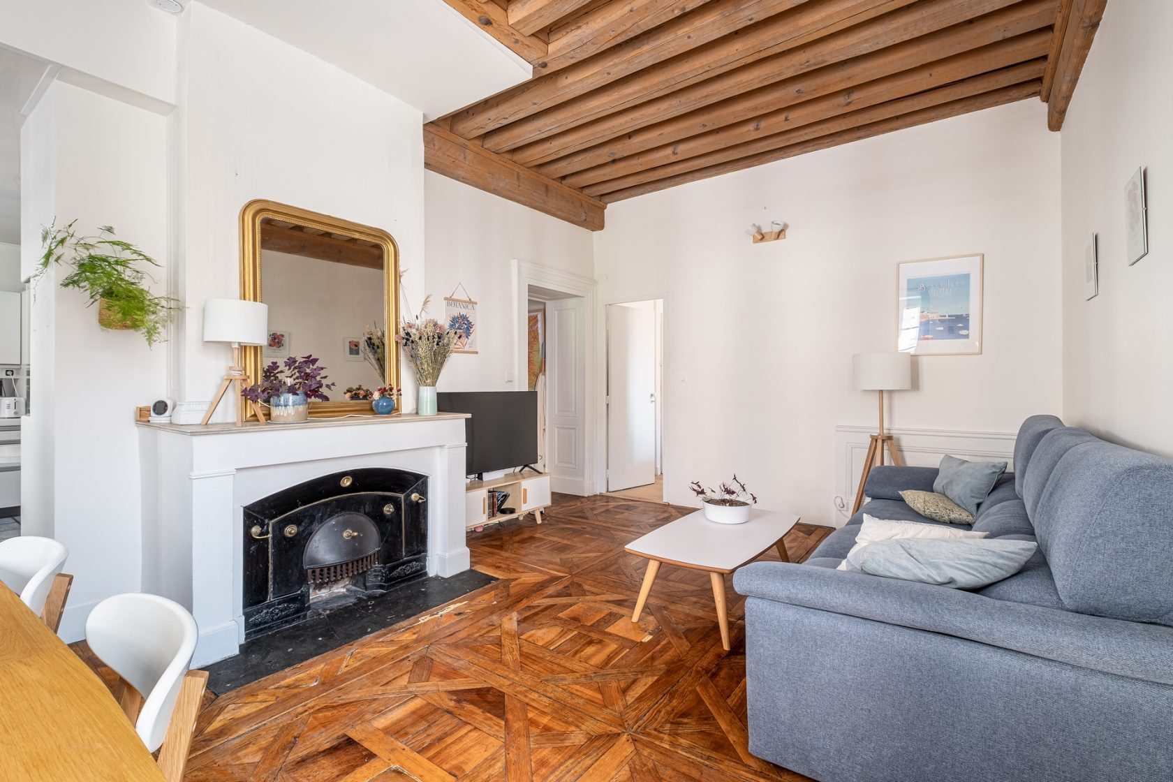 Grand duplex avec garage Place Sathonay