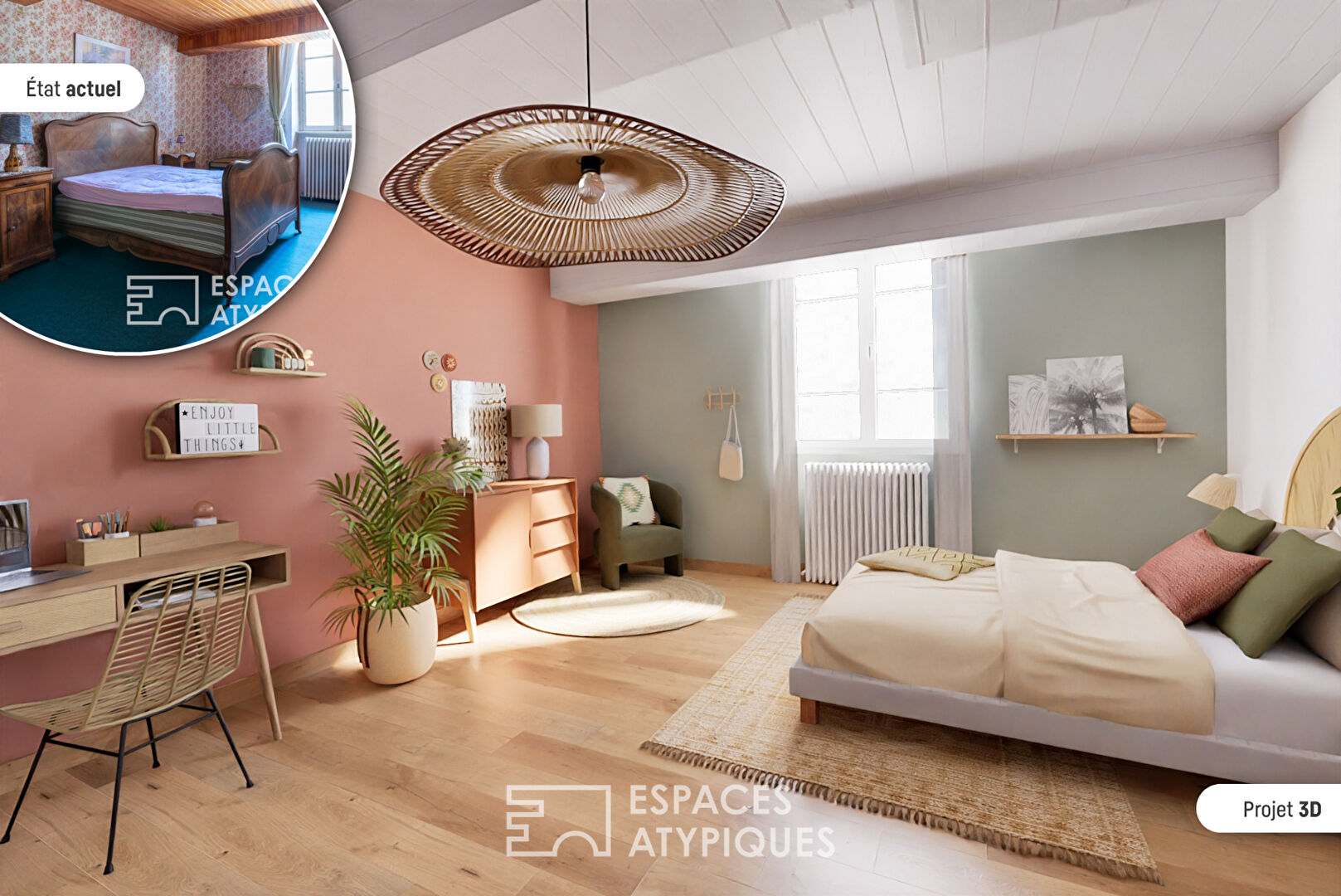 Large family home and its incredible view in the heart of the city of books
