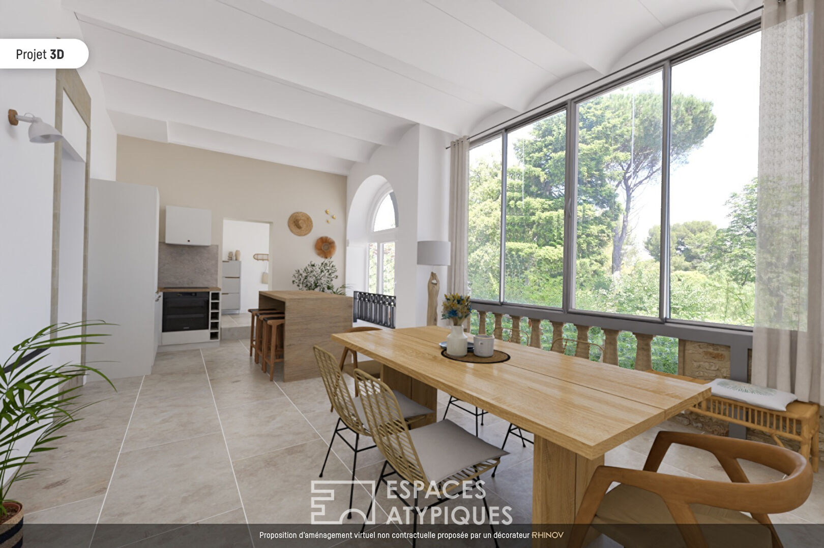 Sublime appartement avec jardin en ville à Montpellier – Arceaux