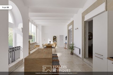 Sublime appartement avec jardin en ville à Montpellier – Arceaux