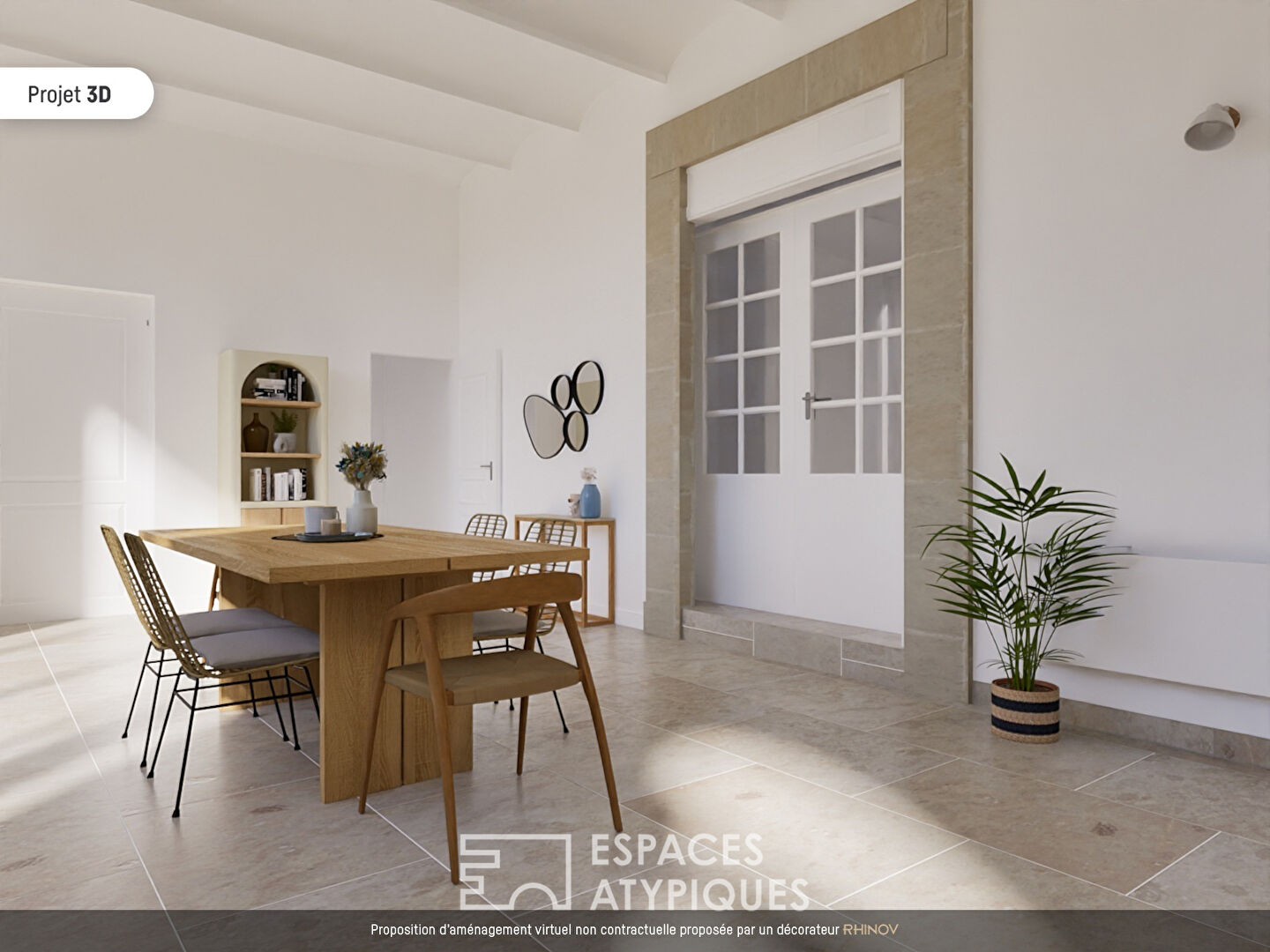 Sublime appartement avec jardin en ville à Montpellier – Arceaux